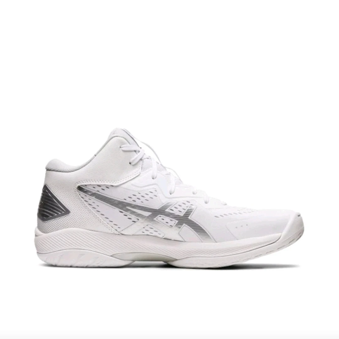 

Asics Gel-Hoop V15 Men's Basketball Shoes, Comfortable, Multi-functional Sneakers, White/Silver