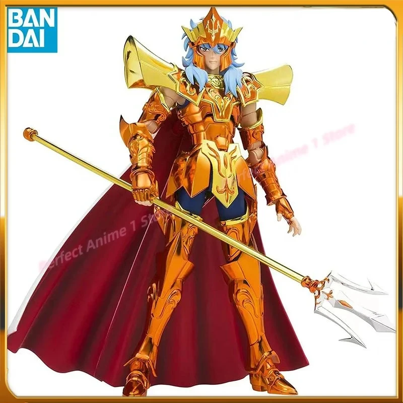 Original BANDAI Saint Cloth Myth EX Sea King Poseidon luxury Throne Set In Stock Anime Action Collection Figures Model Toys