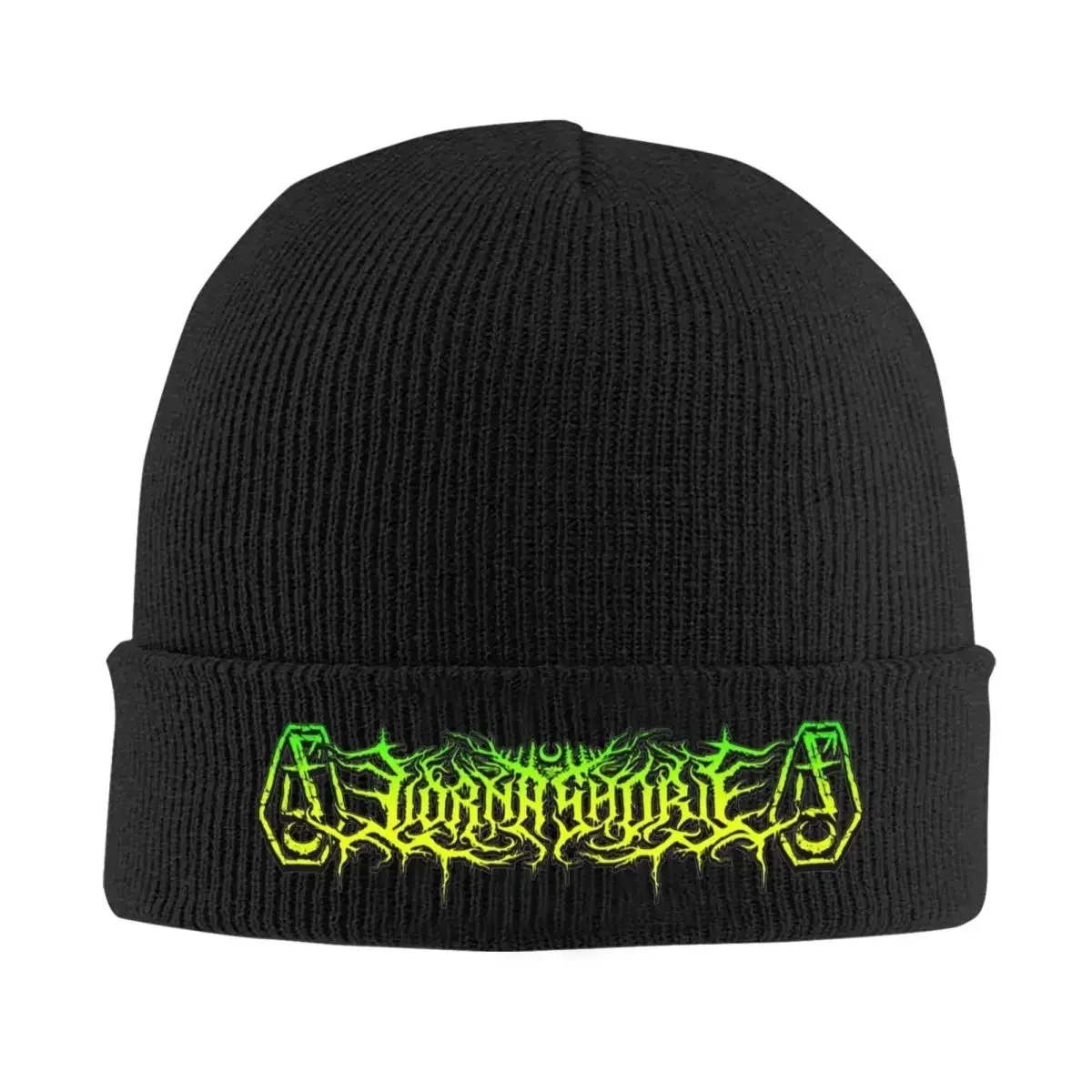 Lorna Shore Merch Logo Bonnet Hats Knitting Hat Men Women Unisex Cute Warm Soft Beanie Hats Autumn Winter Outdoor Custom Cap