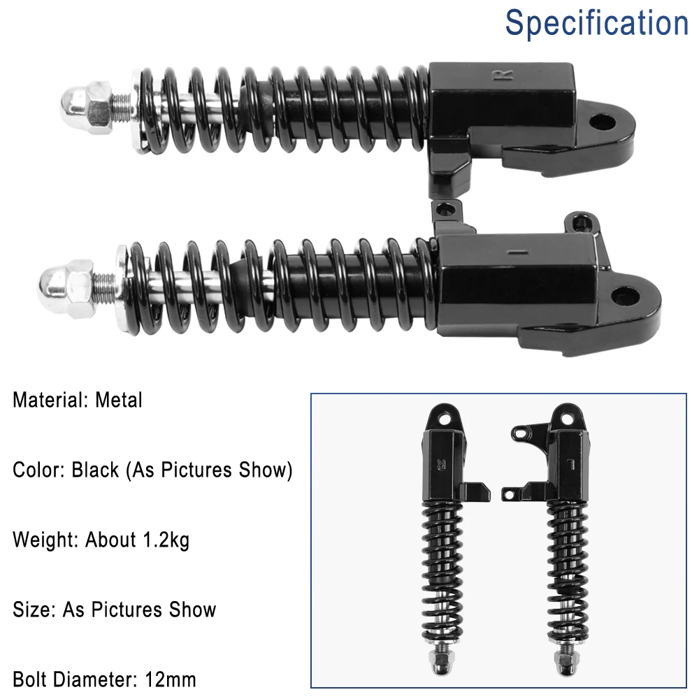Ammortizzatore a molla sinistro/destro per Kugoo M12 Scooter elettrico staffa idraulica per ruota anteriore accessori per ammortizzatori