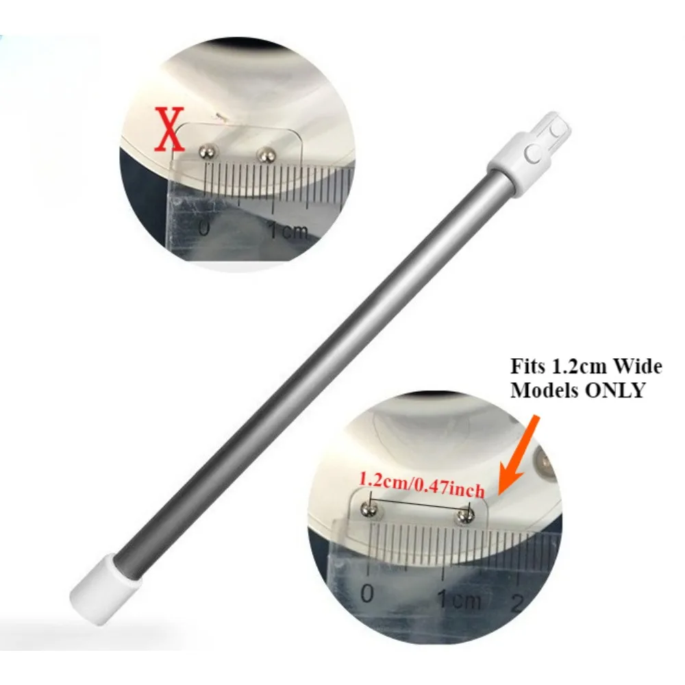 Universal Metal Conductive Tube Extension Rod for Dreame H10/T20/R20/R30/Z30/Z40/V9-V16 Vacuum Cleaners view 3