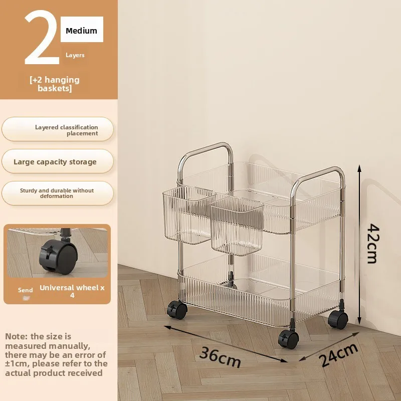 رف تخزين مدمج قابل للتكديس لعام 2025 - متنقل، مساحة - توفير أدوات المطبخ وغرفة النوم، وظيفة تخزين السيارة #4