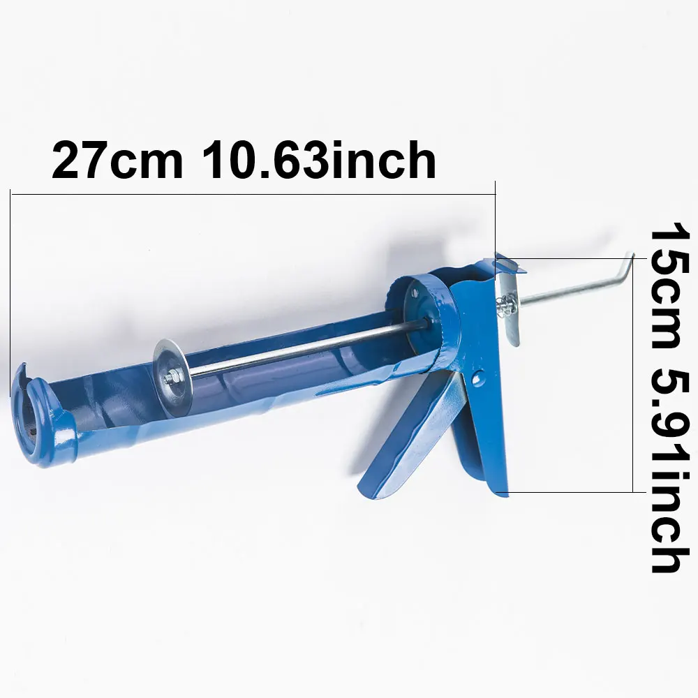 Pistola de calafetagem 10:1 relação de impulso ferramenta de calafetagem arma de calafetagem sem gotejamento armas de calafetagem manual pistola de silicone ferramenta de calafetagem