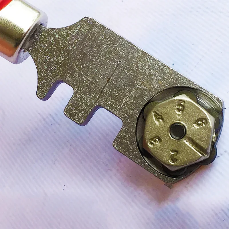 Multifunctional Portable 6 Wheel Glass Cutter Round Flat Cutting Tool  Glass Knife Craft Cutting Tool Cutting Glass Tile