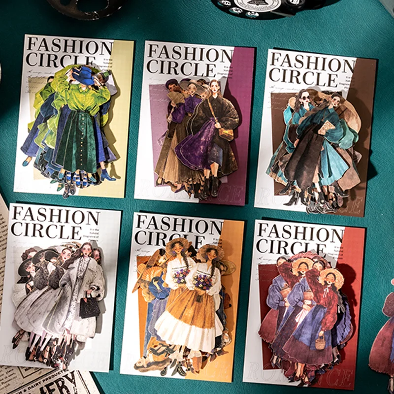 �y�Z�[�����z�~�X�^�[�y�[�p�[ 60 ���g���t�@�b�V�����T�[�N���V���[�Y���g���L�����N�^�[�X�e�b�J�[�n���h�u�b�N DIY �X�N���b�v�u�b�N�t���[�����L�J�����_�[�J�[�h�X�e�b�J�[