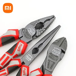 Xiaomi Industrial Steel Wire Pliers Needle Nose Pliers Diagonal Cutting Pliers Network Cable Wire Stripper Puller Stripper Tools