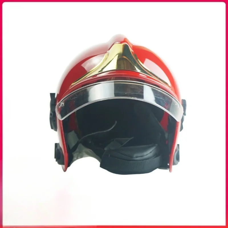 Fire Helmet Gold Plated Film Fire Full Helmet Double sided Cover Pressure Resistant Safety Helmet