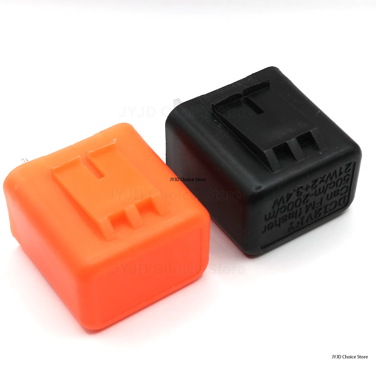 2Pin Adjustable Frequency LED Motorcycle Flasher Relay for Motorbike Turn Signal Indicator Lights Accessory