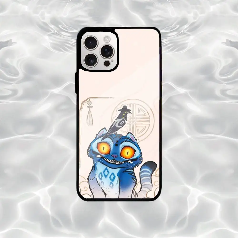 حافظة هاتف K-KPop Tiger Of Demon H-Hunters لهاتف iPhone17,16,15,14,13,12,11 Plus، حافظة واقية للشحن اللاسلكي غطاء ناعم