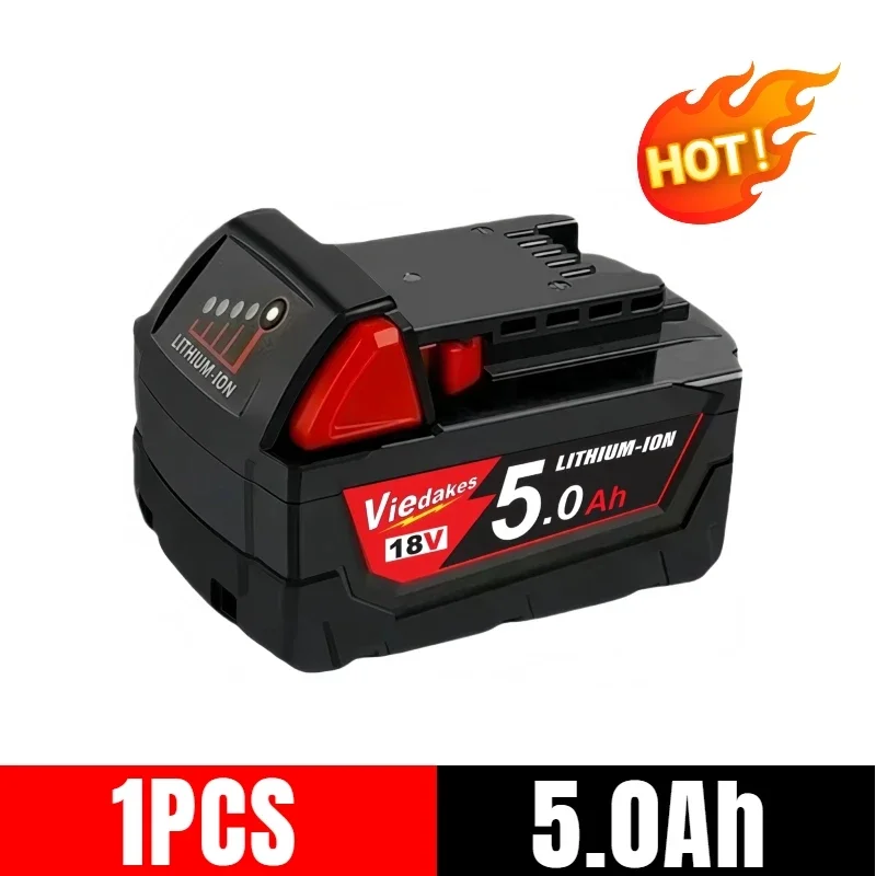 100% originele Voor Milwaukee 18 V batterij 5AH/6AH/9AH hoge energie batterij, voor M18B5 48-11-2402 48-11-2411 48-11-2401 MIL-12A-LI ?