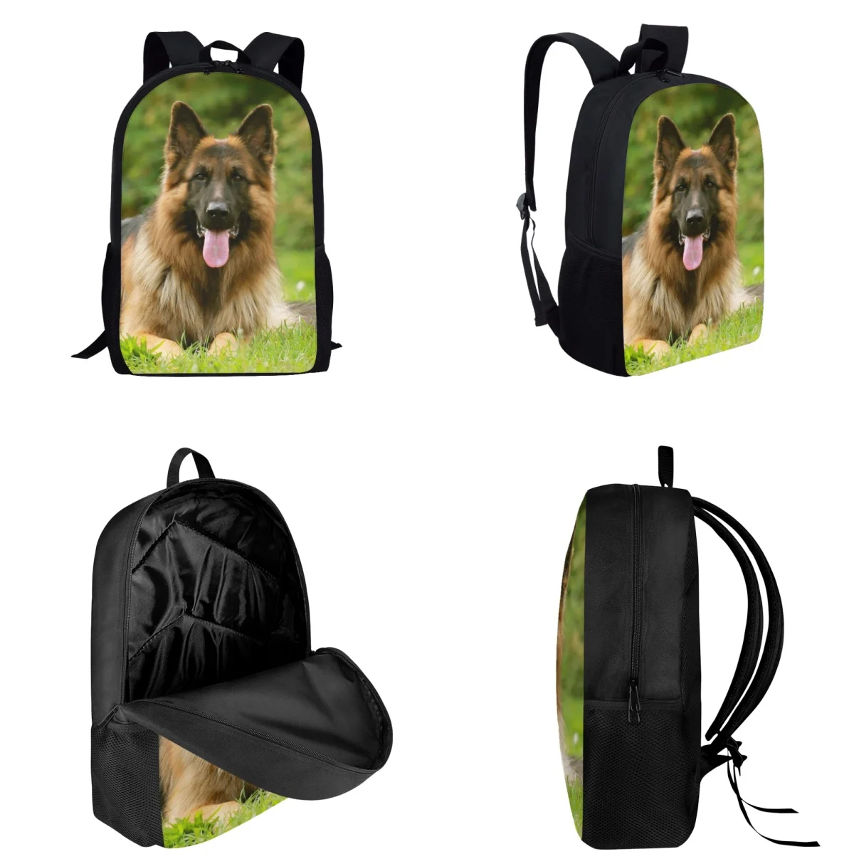 Tier Hund Nette Drucken Rucksäcke Für Studenten Kawaii kinder Schul Junge Mädchen Große Casual Buch Tasche Jugendliche Mochila Geschenk