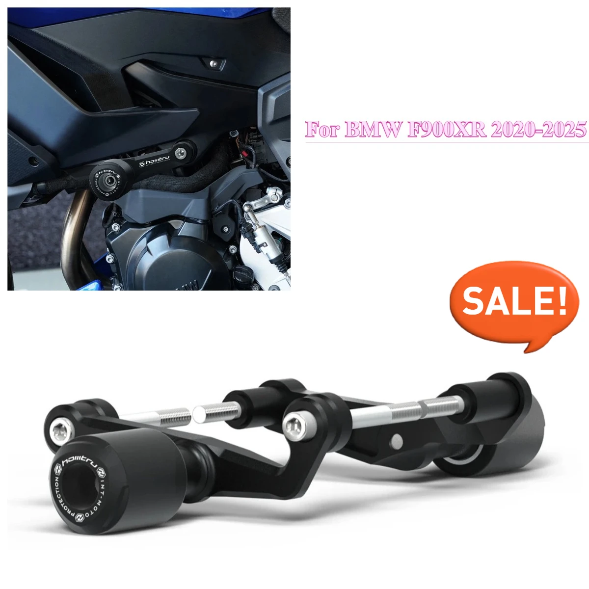 

Motorcycle Frame Sliders Crash Protection for BMW F900XR 2020-2025
