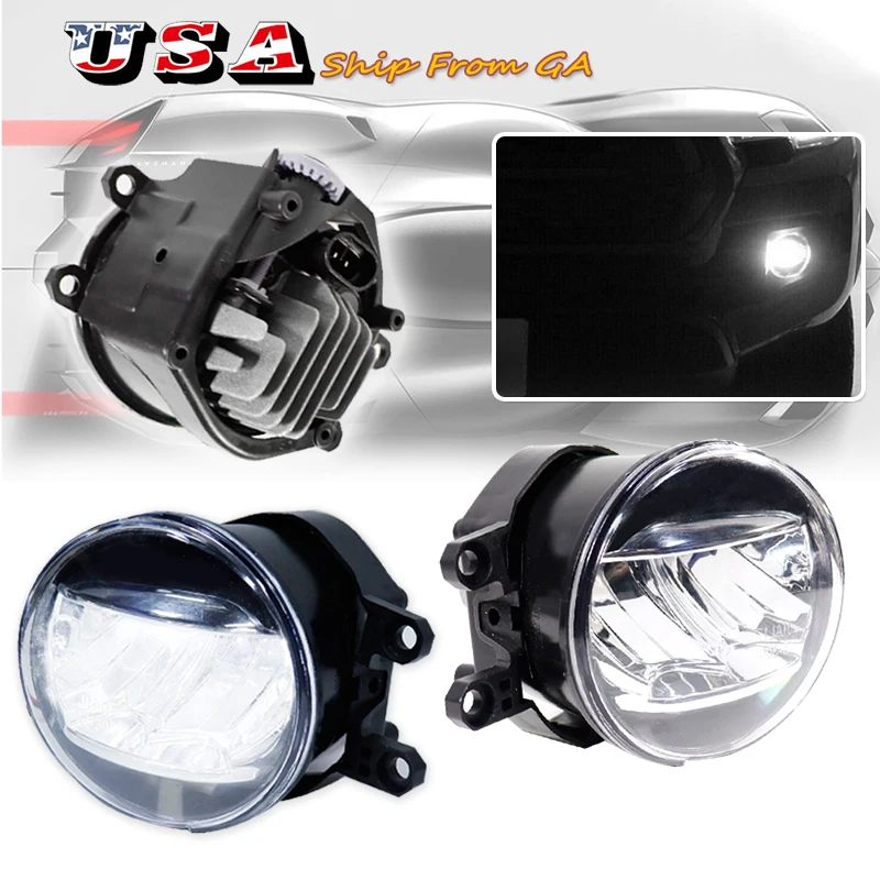 

Для Toyota Camry Corolla RAV4 Matrix Venza Lexus CT200h ES300h ES350 X350 RX450h GS350 GS460 GS450h Светодиодные автомобильные фары Противотуманные фары