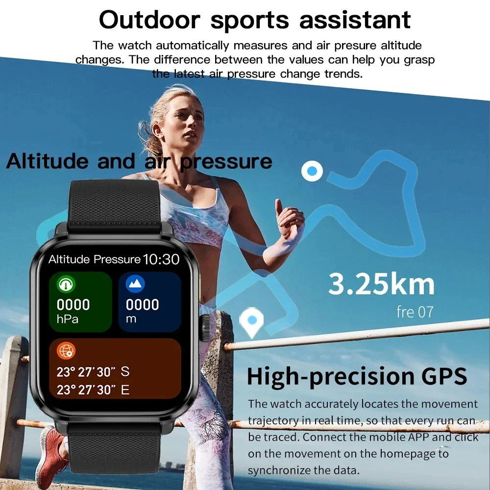 NFC Smartwatch Men Women Always Show Time BT Call Series 8 High Refresh Rtae Sport Watches AMOLED Smart Watch For Apple Xiaomi