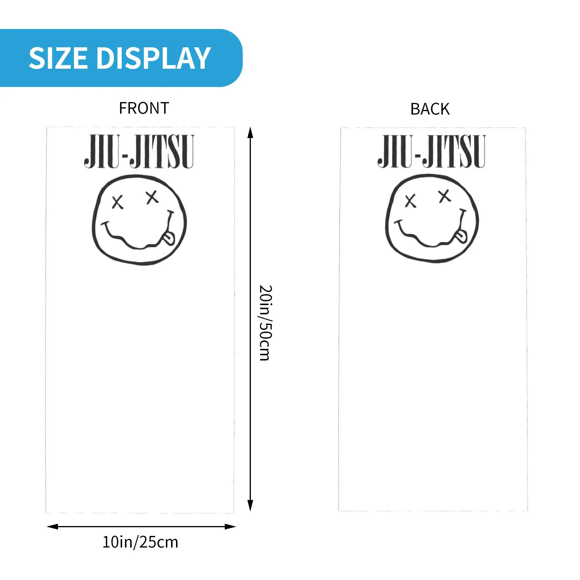 جيو جيتسو البرازيلي - رائحة مثل جيو جيتسو (BJJ) باندانا غطاء الرقبة التفاف وشاح قناع الوجه متعدد الوظائف تشغيل الكبار تنفس