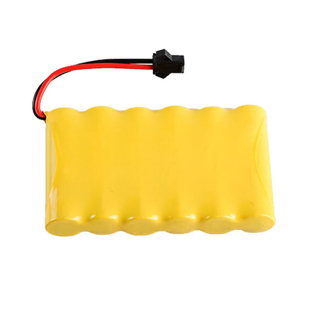 7.2V 700mah Ni-CD Battery with SM Plug For Rc toys Car Boat Gun Tank Train spare parts AA 7.2 V RC Battery Pack 1-10PCS