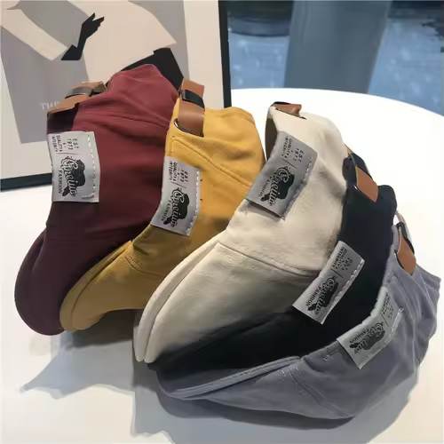 Cotton Peaky Blinders Caps For Men Hats Berets British Western Style Ivy Cap Classic Winter Woman Vintage Linen Beret - Image 2