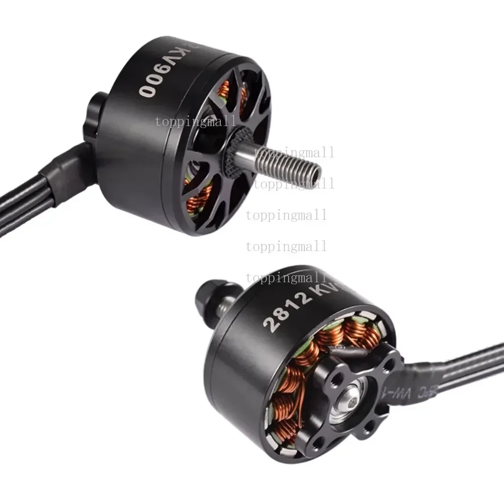 Двигатель HSKRC 2812, 1100 кВ для опоры 8040, 7-дюймовый гоночный дрон RC FPV, длинный прочный