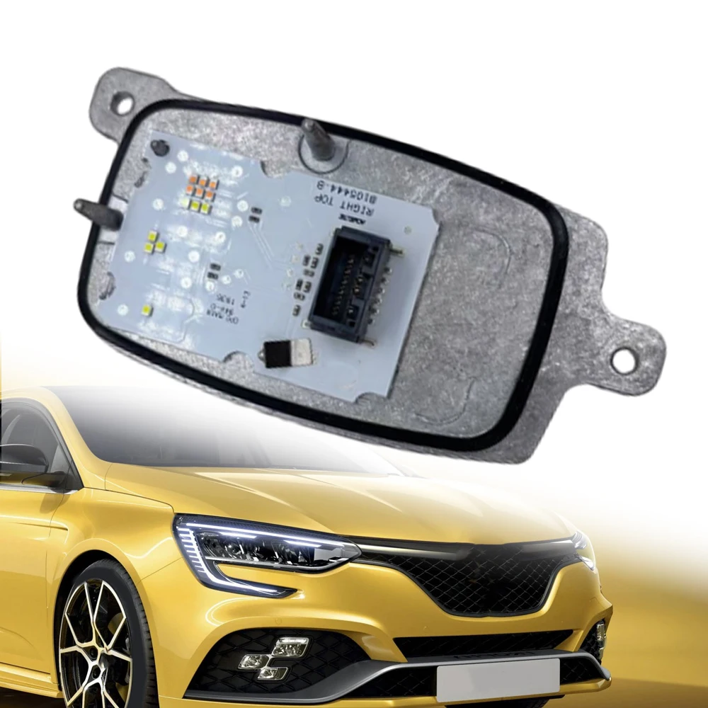 

For Renault Megane 2016 2017 2018 2019 2020 2021 LED DRL Module Daytime Running Light Headlight Module B105443-B B105444-B