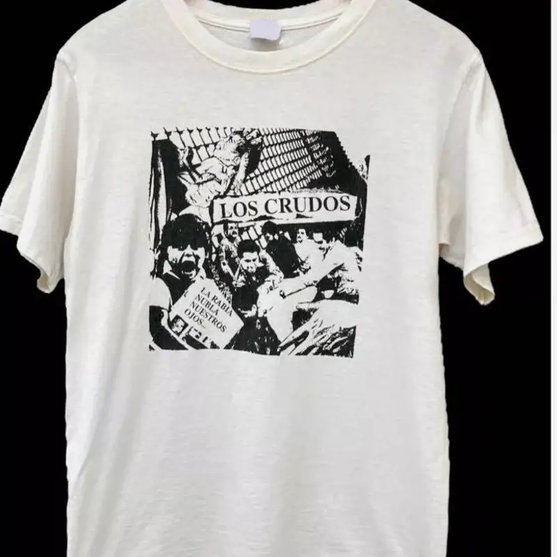 

Crudos Band T Shirt Cotton White Unisex