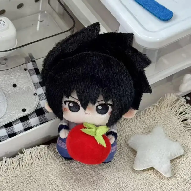 Japanese Anime Naruto 10Cm Sasuke Uchiha Naruto Uzumaki Chest Magnetic Detachable Plush Toy Couple Backpack Hanging Doll Gift