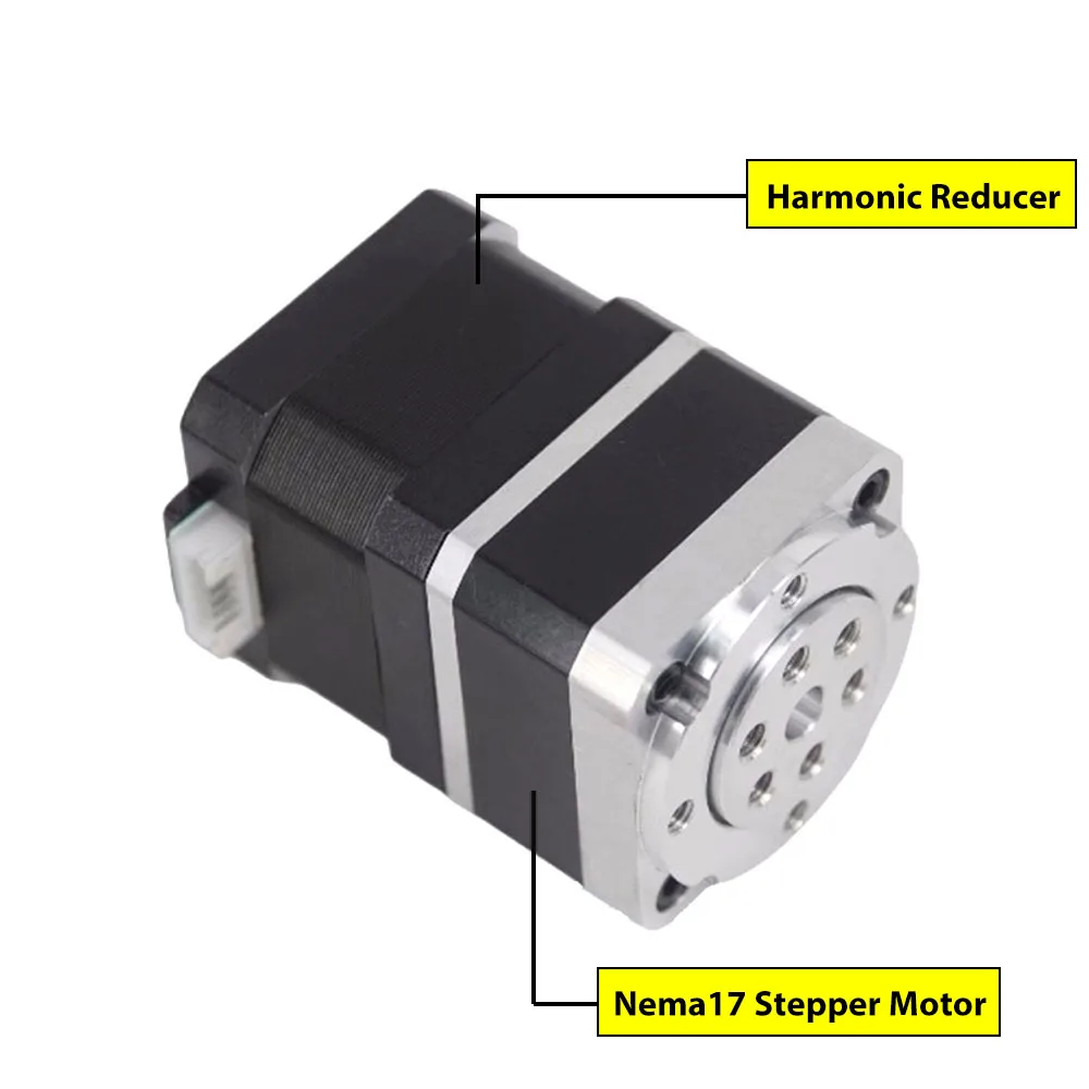 Imagem -02 - Precisão Mini Harmônico Redutor Robô Industrial Manipulador Braço Comum Automação Redutor Arcmin 30:1 Alta