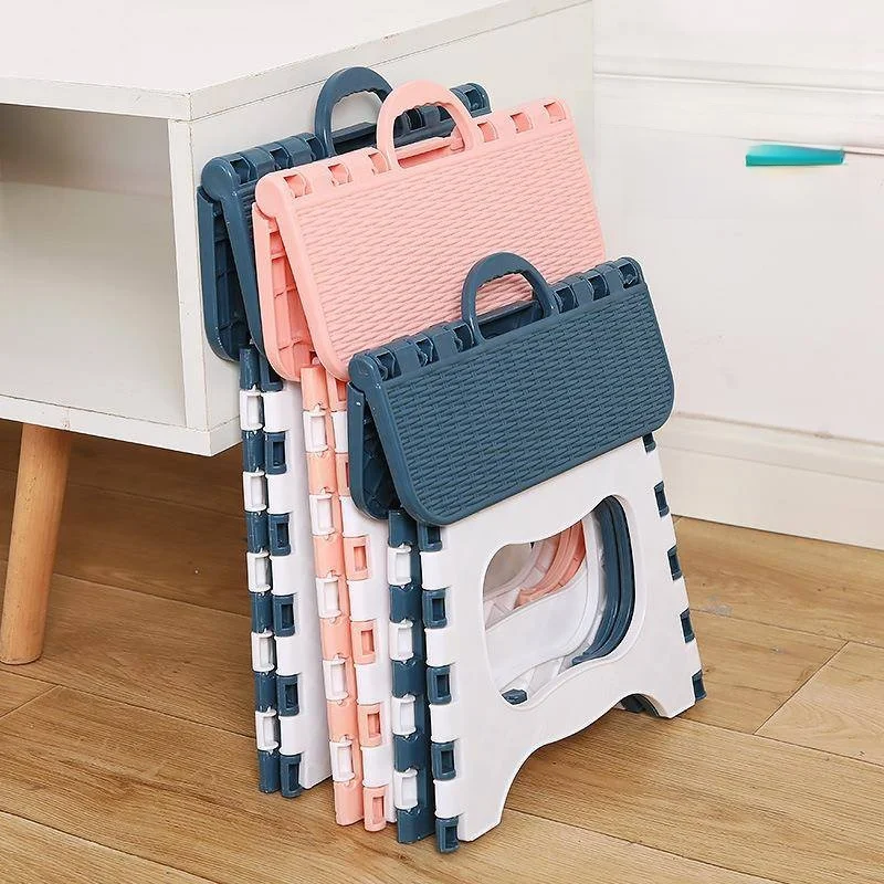 

Portable Plastic Folding Chair Outdoor Fiing Children's oe Changing Chair Home High Stool Maza Cam Travel Gear