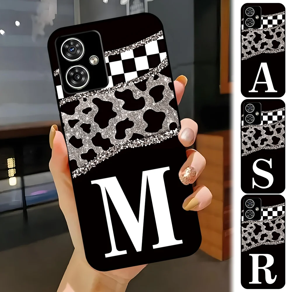 

Fashionable Phone Case for Motorola Moto G04/G04s 4G/G14/G15/G24/G35/G54/G64/E4 4G, Soft Silicone Cover Protective Shell