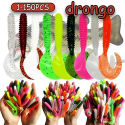 1-150PCS Soft Baits Fihing Artificial Fishing Bait Fake Fish Baits Wobbler Silicone Lures for Fishing Supplies New Goods Kit