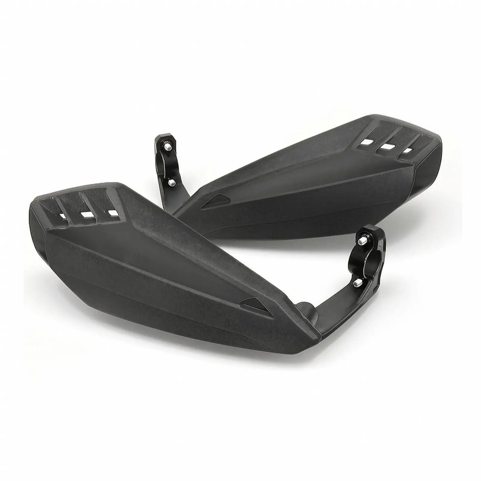 Bike Handlebar Hand Guard Shield 22mm Vented PP PA6 Construction Compact 225mm Length for Left Right Side Motorcycle Touring