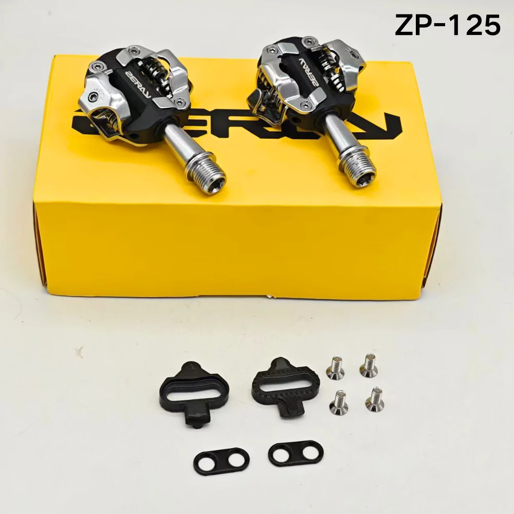 ZERAY ZP-108S ZP-121 ZP-125 Cycling Road Bike MTB Clipless Pedals Self-locking Pedals SPD Compatible Pedals Bike Parts 108s