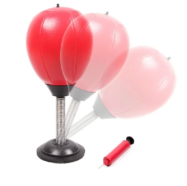 

Factory Wholesale PU Leather Boxing Speed Ball with Suction Cup Base Removable Boxing Reflex Punching Target