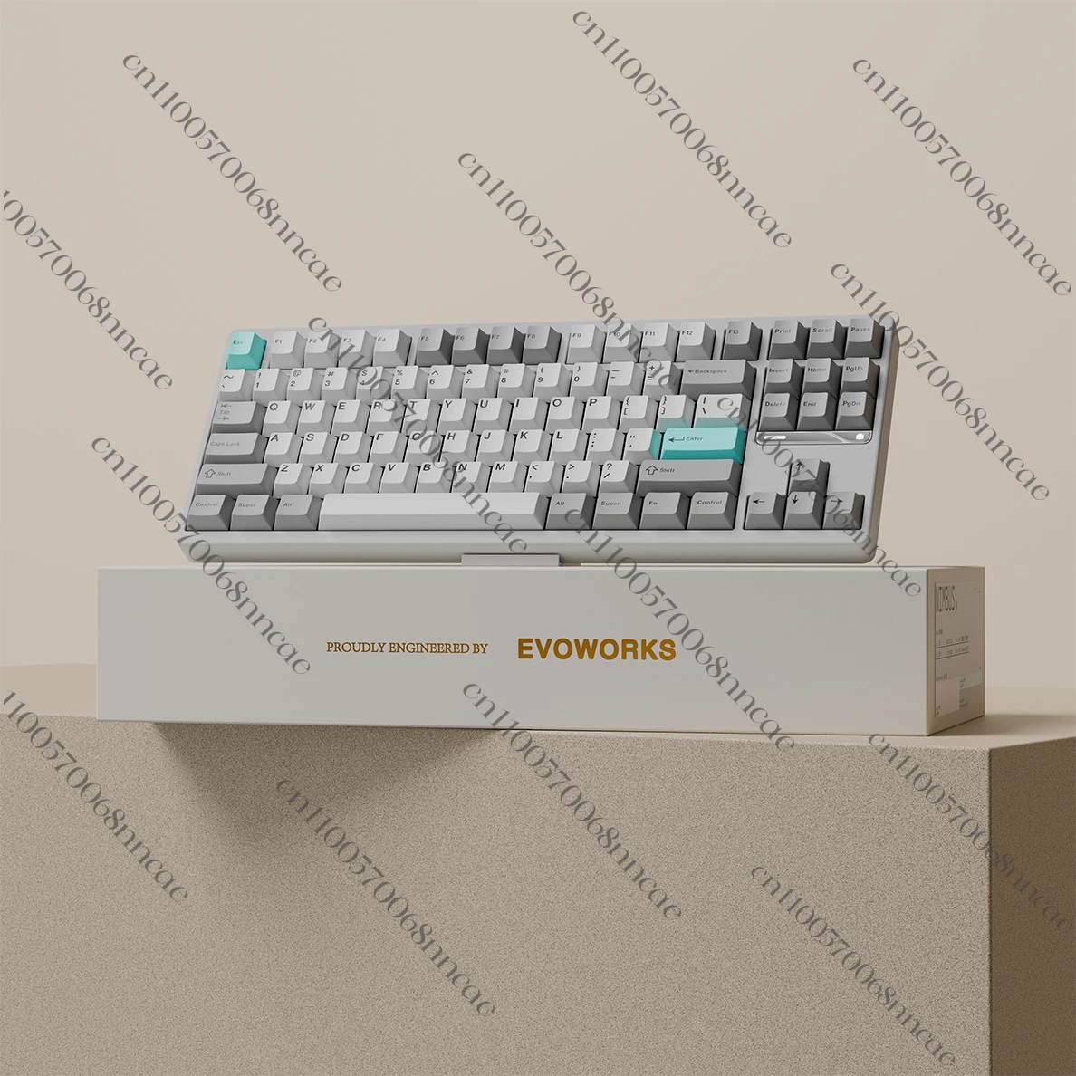 

TICKTYPE EVO80 Wireless Mechanical Keyboard with RGB Triple Mode Side Engraved Gaming Keyboard
