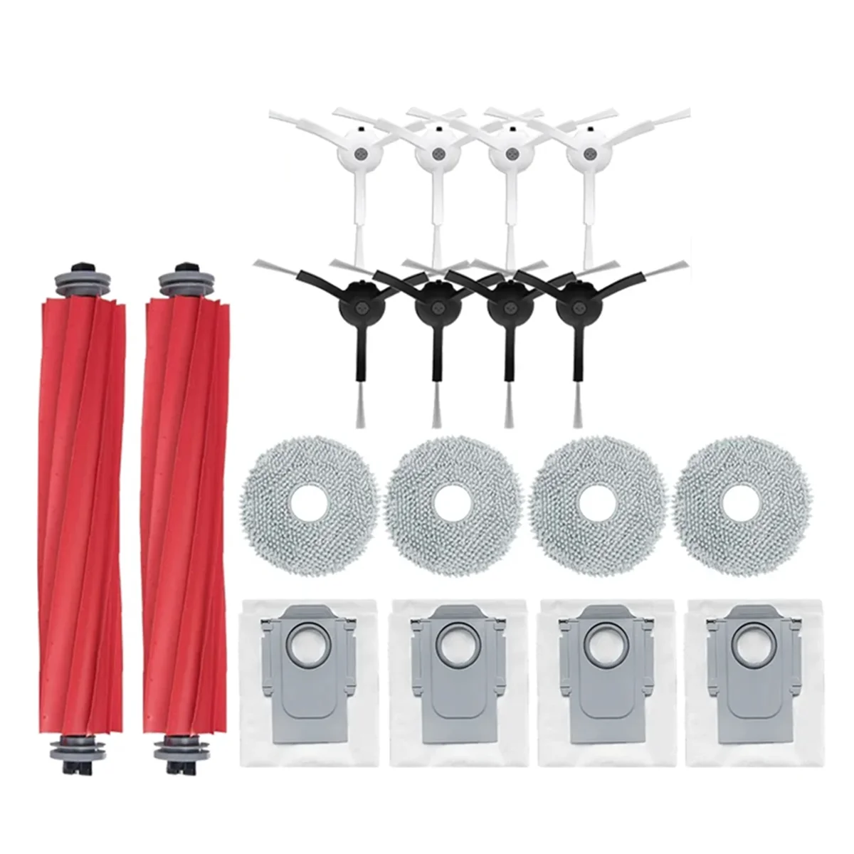 Piezas de repuesto para Robot aspirador Roborock Q Revo / P10 A7400RR, cepillo lateral principal, mopa, paños, bolsa de polvo
