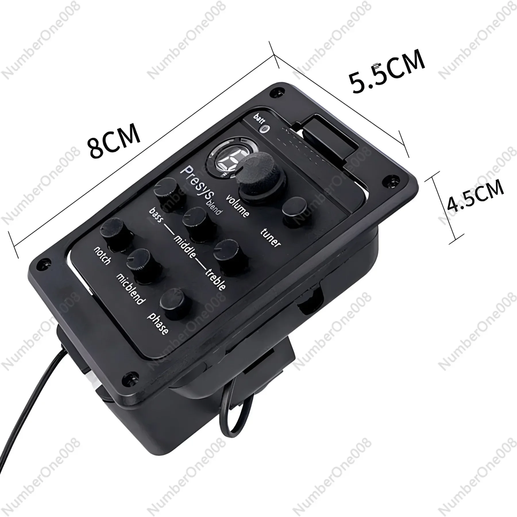 Compatible Fishman 301 Acoustic Guitar Pickup Electric Box Equalizer for Fishman Presys Blend