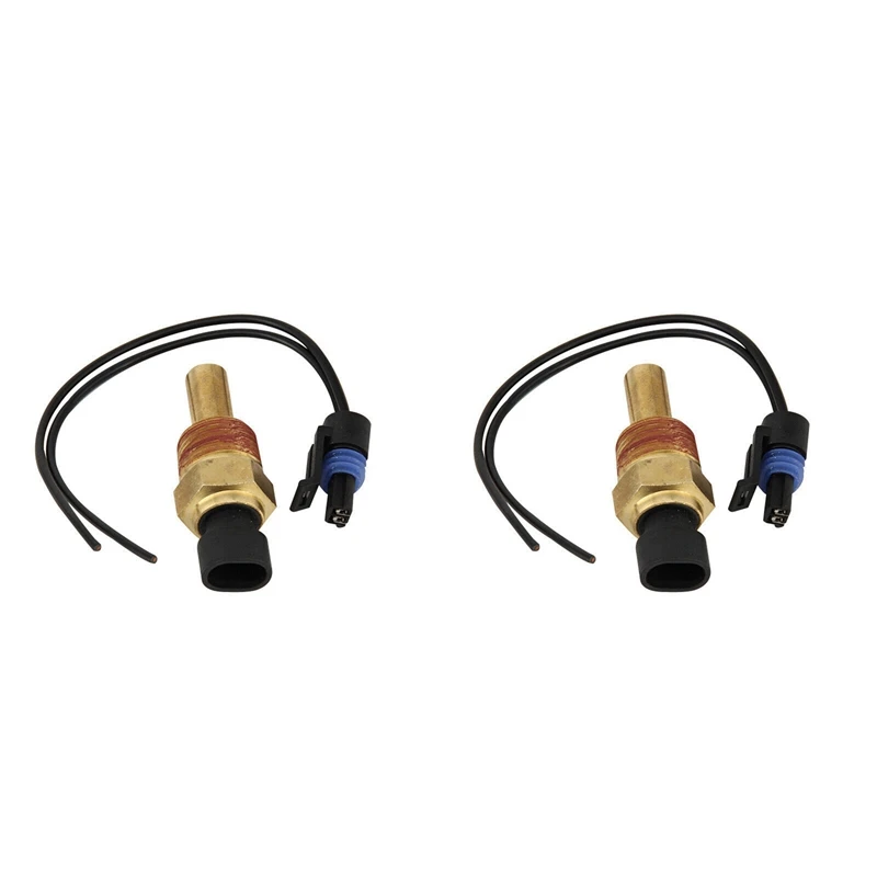 2X Differential Oil Temperature Sensor 505-5401 Q21-1002 For Kenworth T600A T800 Peterbilt 379