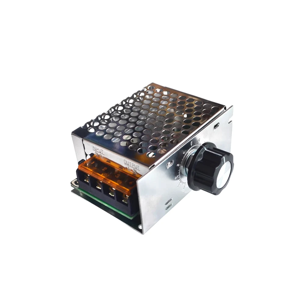 Regulator obrotów silnika SCR 4000W AC 220V z regulacją, ściemniacz, regulator napięcia, termostat, importowany, dużej mocy
