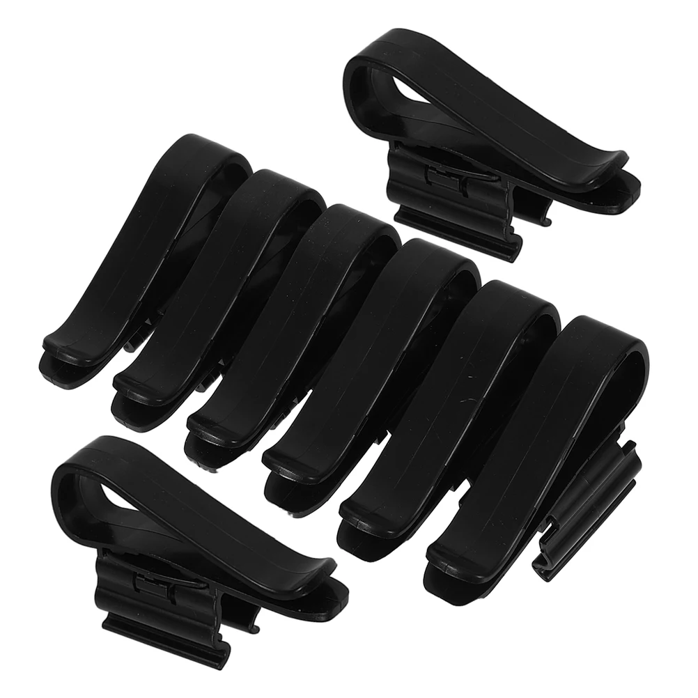 

8pcs PVC Hose Clamps Aquarium Glass Covers Tube Clips Holder Water Pipe Fixing Sucker Abs Ratcheting Connector Bath