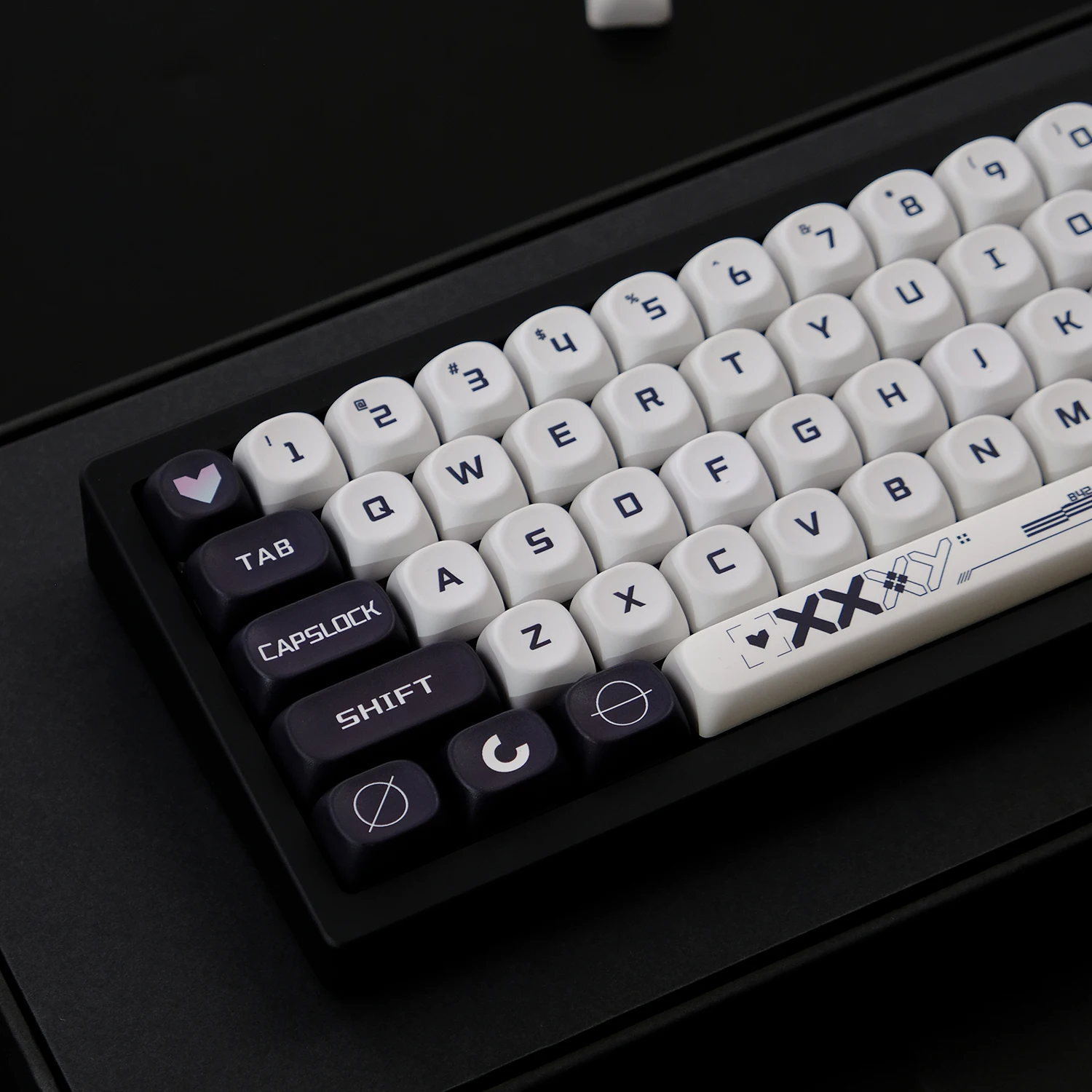 Kbdiy 64/87 tasten/set koa keycap print stream tastatur tasten kappen pbt ähnliches moa profil iso 7u space bar tasten kappen für gmk67/ – Detail 11