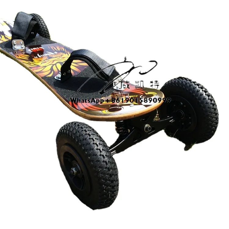 

Big Wheel Mountain Board Offroad All Terrain Off Road Board Skateboard