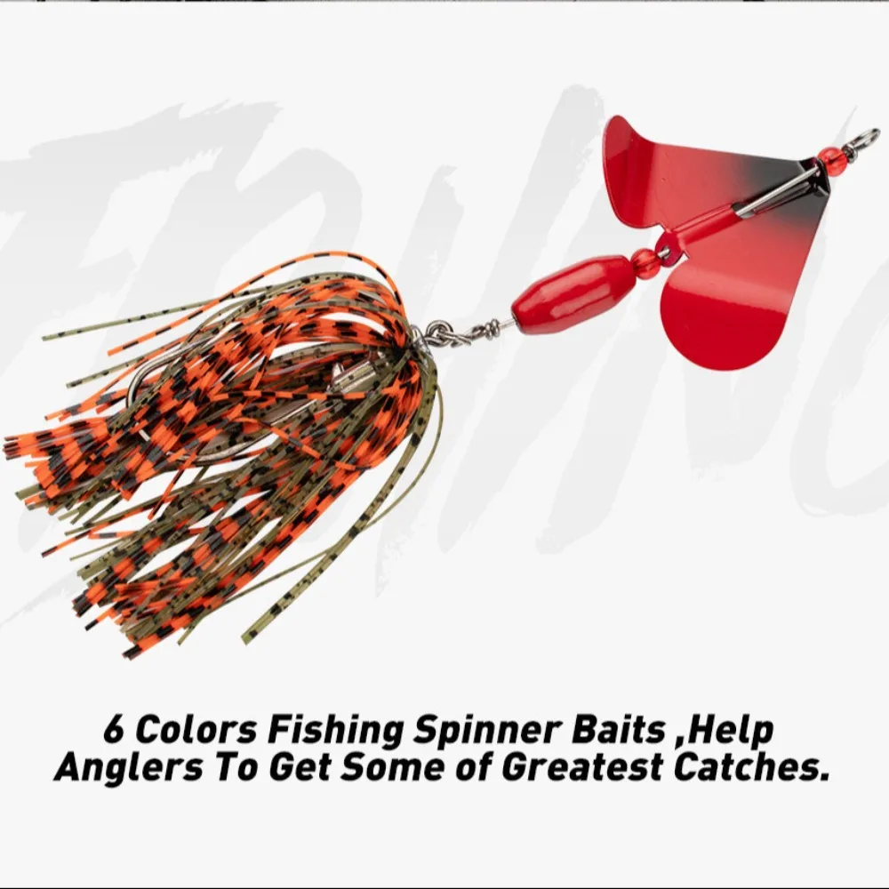 Barba señuelo Chatter Buzzbait 19 g para lubina y pike walleye con solapa - imagen 4