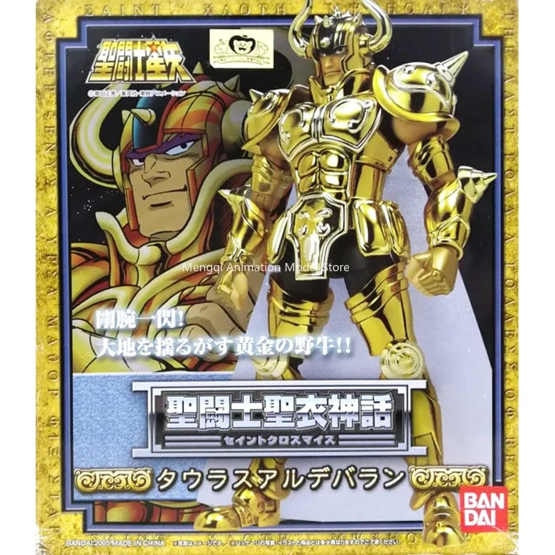 In Stock Bandai Saint Cloth Myth Gold Taurus Aldebaran Old Version 1.0 Saint Seiya Metal Armor PVC Action Figure Toy