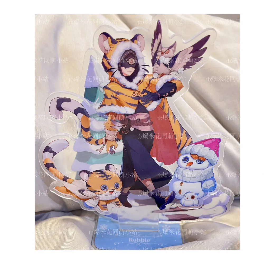 

Anime Game Identity V Orpheus Tracy Reznik Robby White Acrylic Figure Stand Model Plate Desktop Decor Cosplay Collection Gift