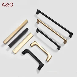 Handles Drawer Cabinet Furniture Kitchen Handles for Cabinet Knob Door Drawer Furniture Kitchen Knob Gold Black Furnit Hardware