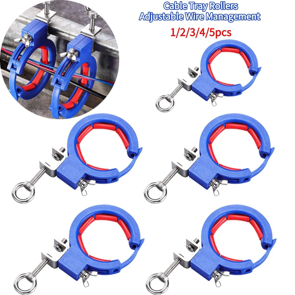 

Ролики для кабельных лотков Регулируемый инструмент для прокладки проводов Направляющая для резьбы кабеля Помощник Инструмент для укладки Шкив для протягивания проводов Вспомогательное устройство