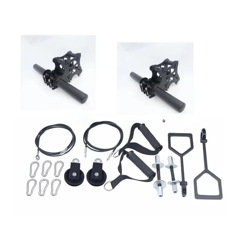 Multi Purpose Smith Squat Rack Accessories, Lat Pulldown Fly Glide Slide Cable Attachments New Upgrade Gym Training Gear