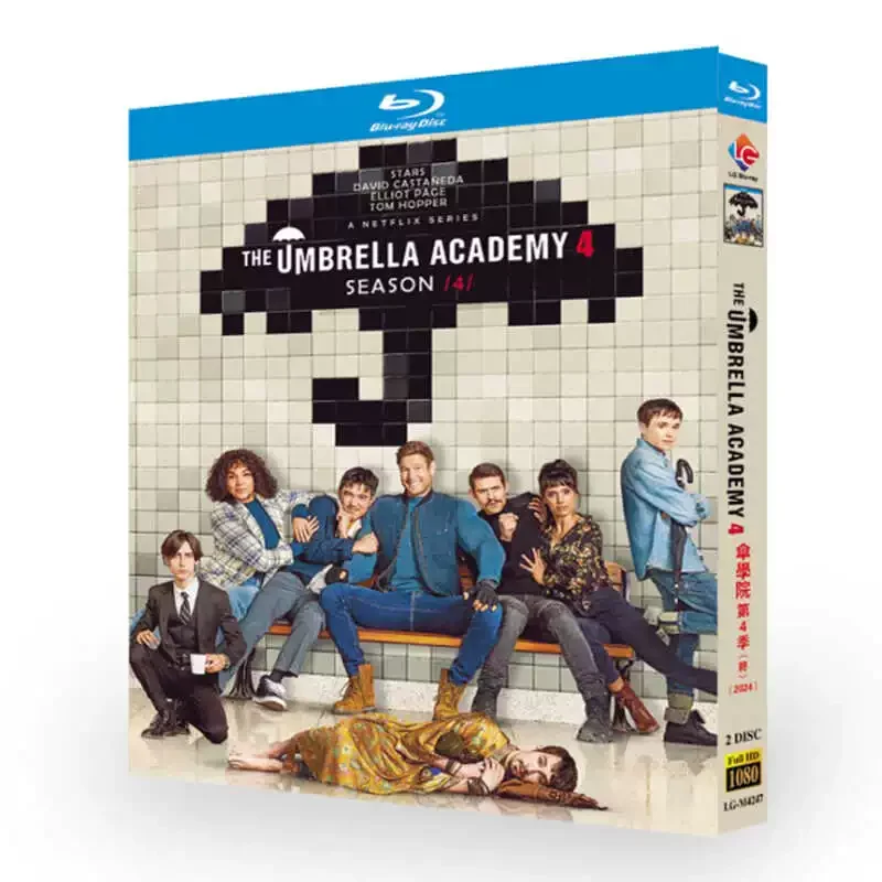 

The Umbrella Academy Season 4 2024 Blu-ray Disc