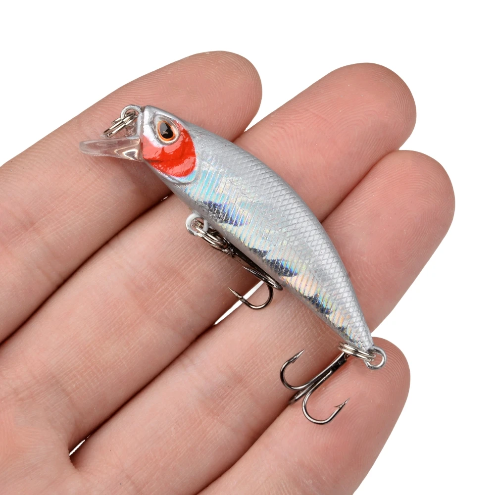 1Pcs 5g Sinking Minnow Wobbler Fishing Lures Jerkbait Bait Perch Pesca Mini Wobblers Fishing Lures Hard Deep Artificial Bait