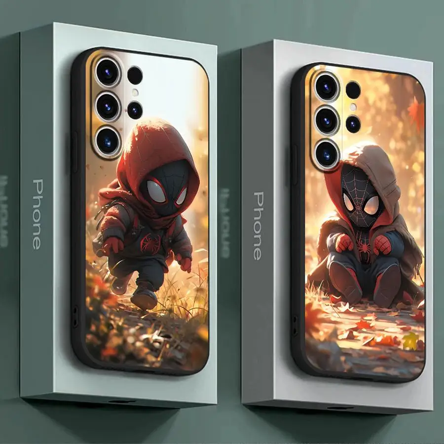 Marvel Sipider Man Phone Case for Samsung Galaxy Note 20 Ultra Note 10 Plus Note 9 8 S10 S8 Plus S9 TPU Soft Cover