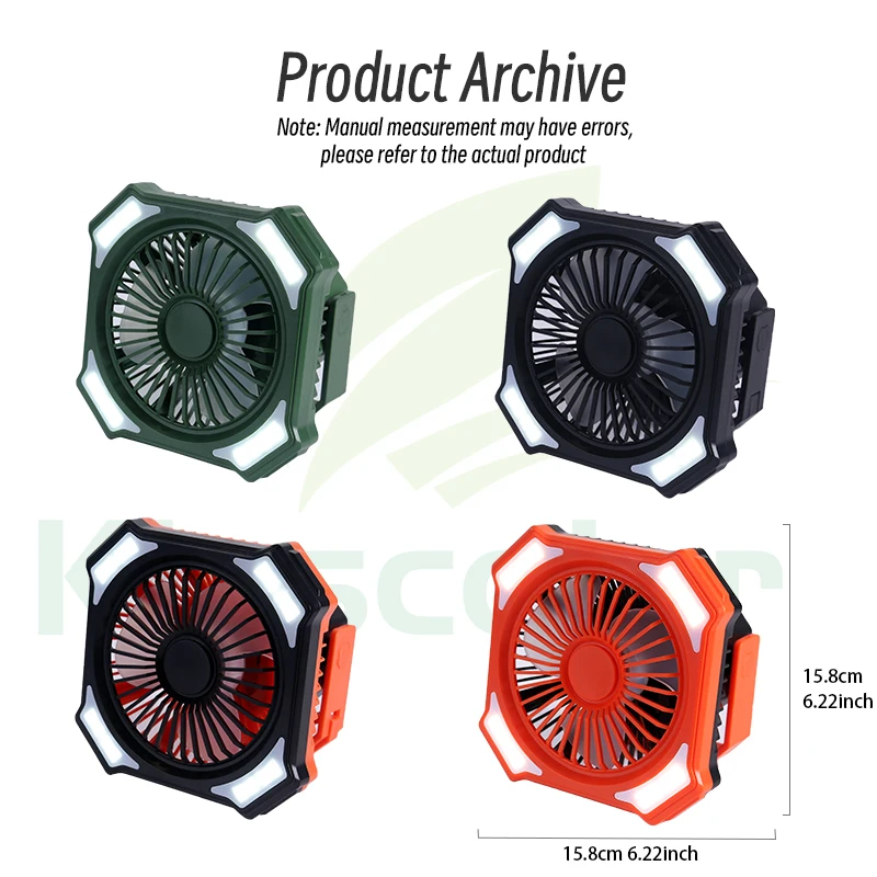 المحمولة مروحة قابلة للشحن أضعاف سطح المكتب مبرد الهواء مروحة السقف الجدول التخييم بنك الطاقة الخفيفة مروحة السفر في الهواء الطلق